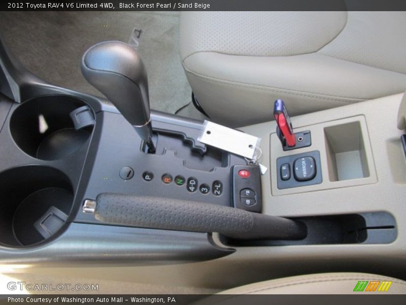 Black Forest Pearl / Sand Beige 2012 Toyota RAV4 V6 Limited 4WD