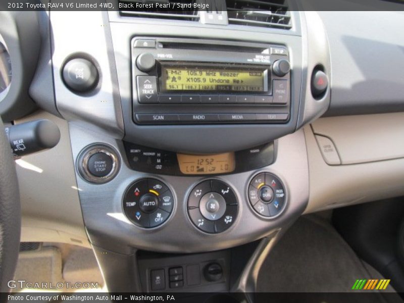 Black Forest Pearl / Sand Beige 2012 Toyota RAV4 V6 Limited 4WD