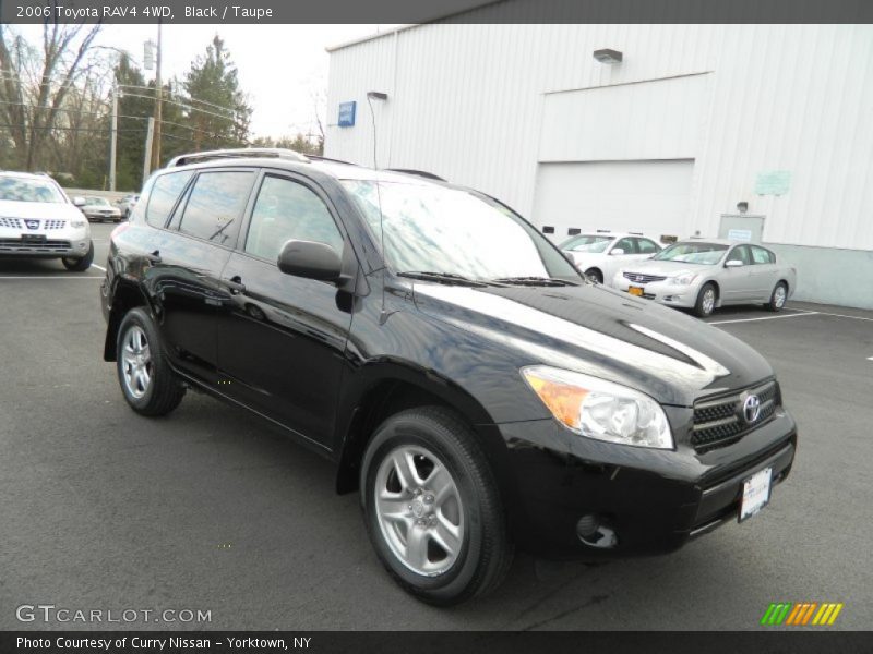 Black / Taupe 2006 Toyota RAV4 4WD