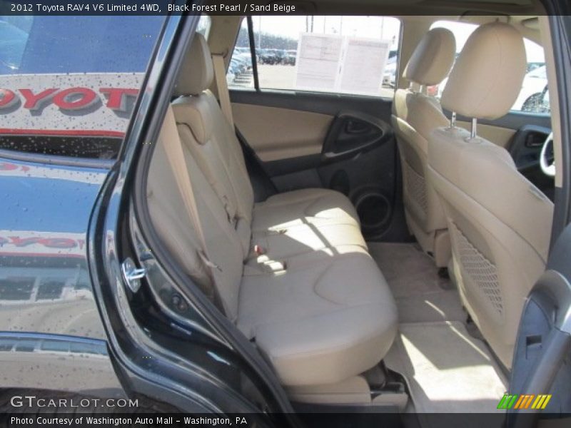 Black Forest Pearl / Sand Beige 2012 Toyota RAV4 V6 Limited 4WD