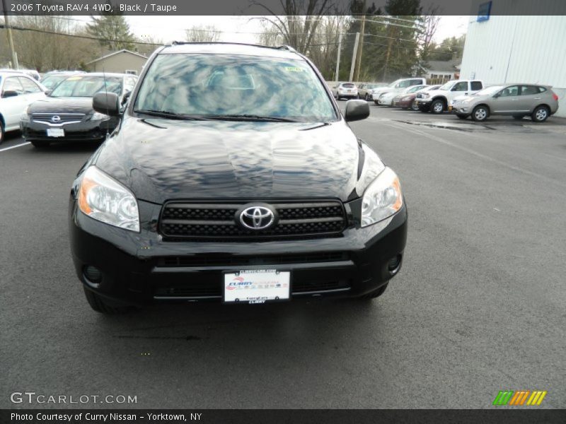 Black / Taupe 2006 Toyota RAV4 4WD