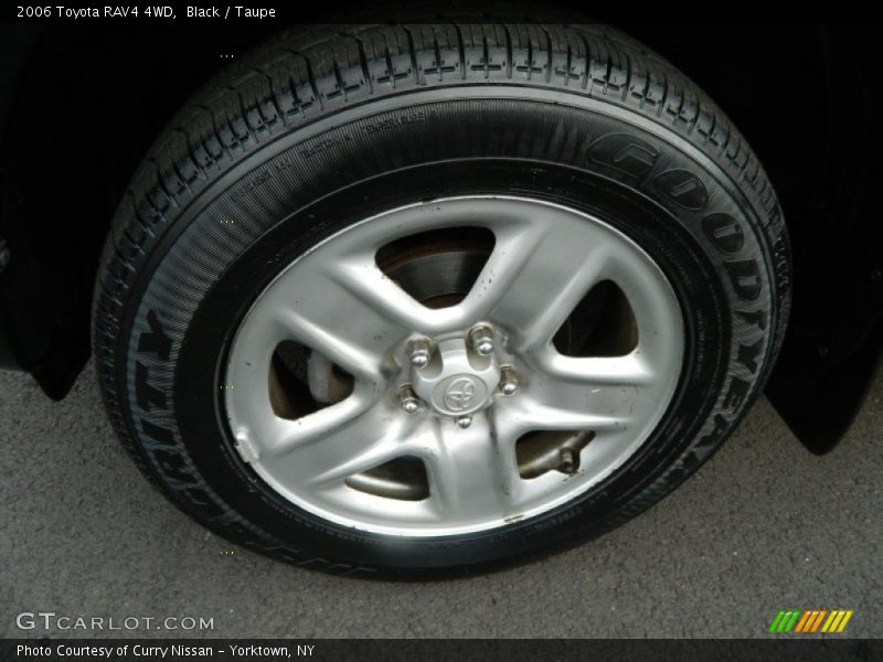 Black / Taupe 2006 Toyota RAV4 4WD
