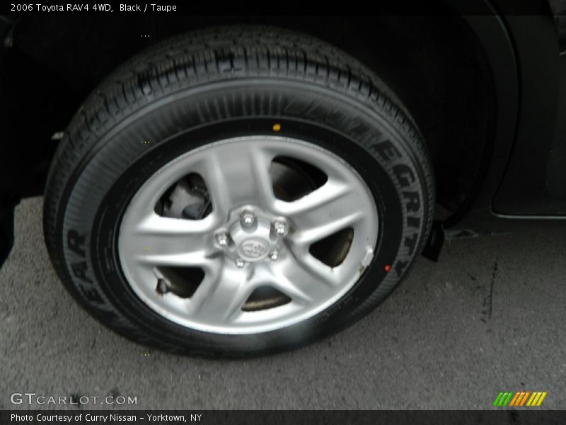 Black / Taupe 2006 Toyota RAV4 4WD