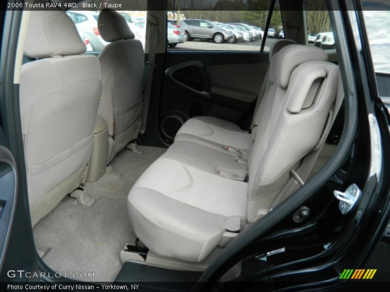 Black / Taupe 2006 Toyota RAV4 4WD