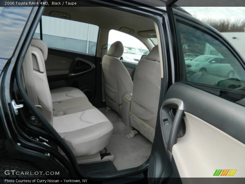 Black / Taupe 2006 Toyota RAV4 4WD