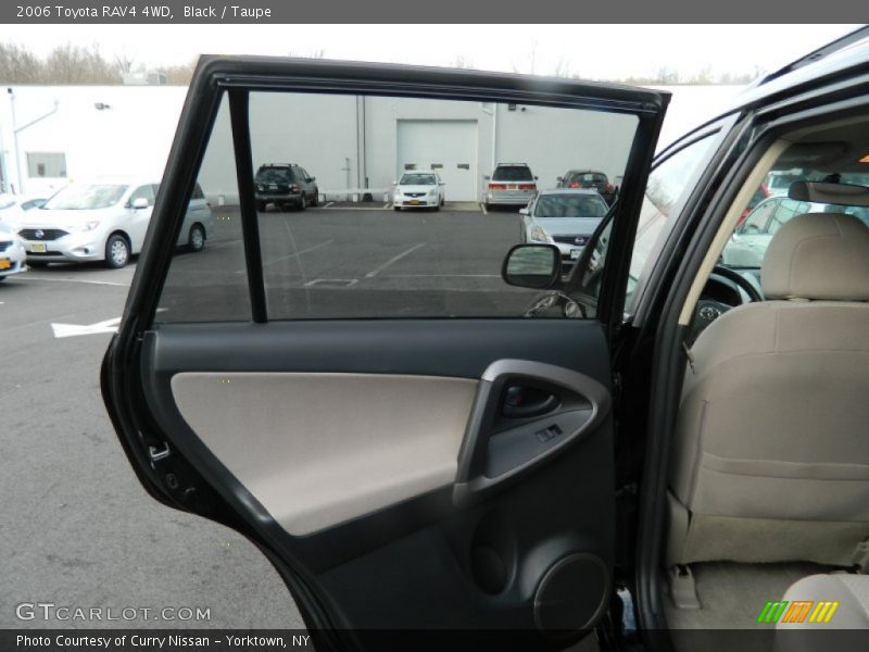 Black / Taupe 2006 Toyota RAV4 4WD