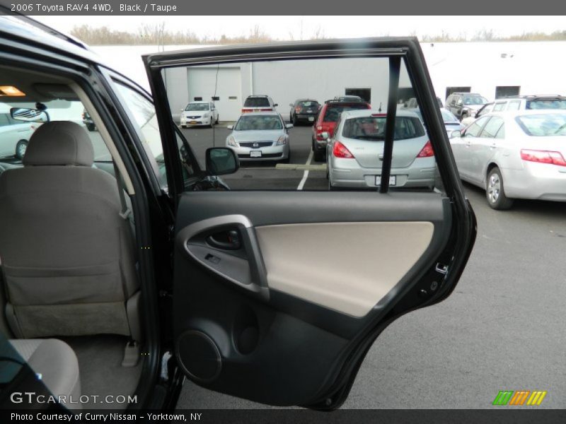 Black / Taupe 2006 Toyota RAV4 4WD