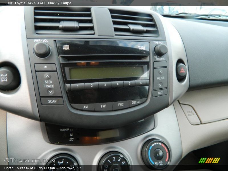 Black / Taupe 2006 Toyota RAV4 4WD
