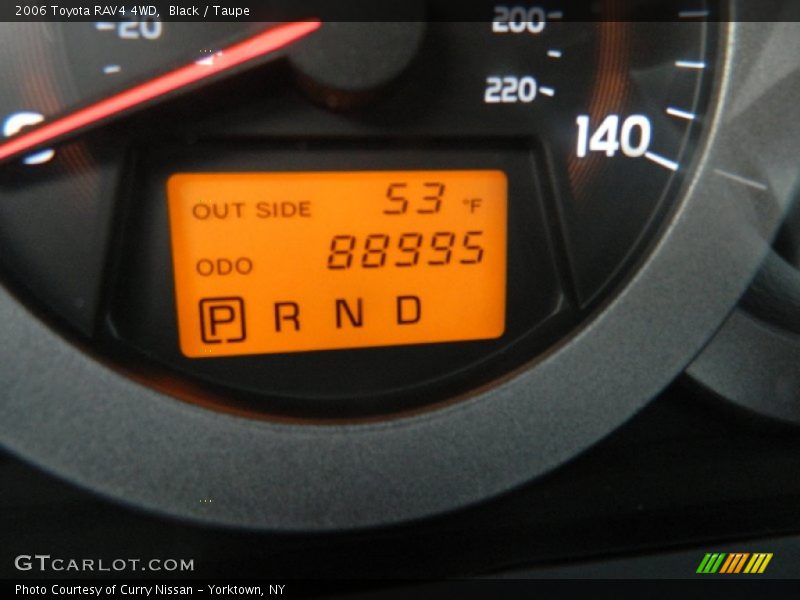 Black / Taupe 2006 Toyota RAV4 4WD