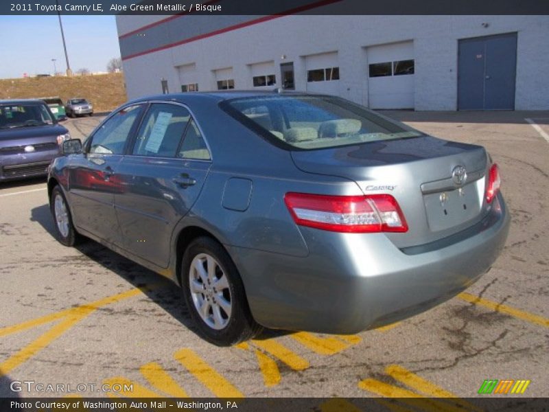 Aloe Green Metallic / Bisque 2011 Toyota Camry LE