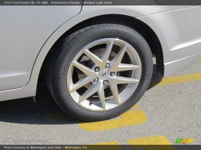 Smokestone Metallic / Medium Light Stone 2010 Ford Fusion SEL V6 AWD