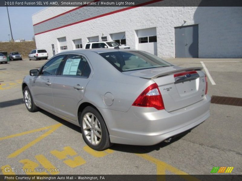 Smokestone Metallic / Medium Light Stone 2010 Ford Fusion SEL V6 AWD