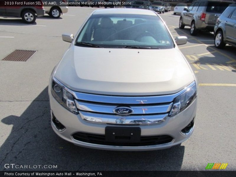 Smokestone Metallic / Medium Light Stone 2010 Ford Fusion SEL V6 AWD