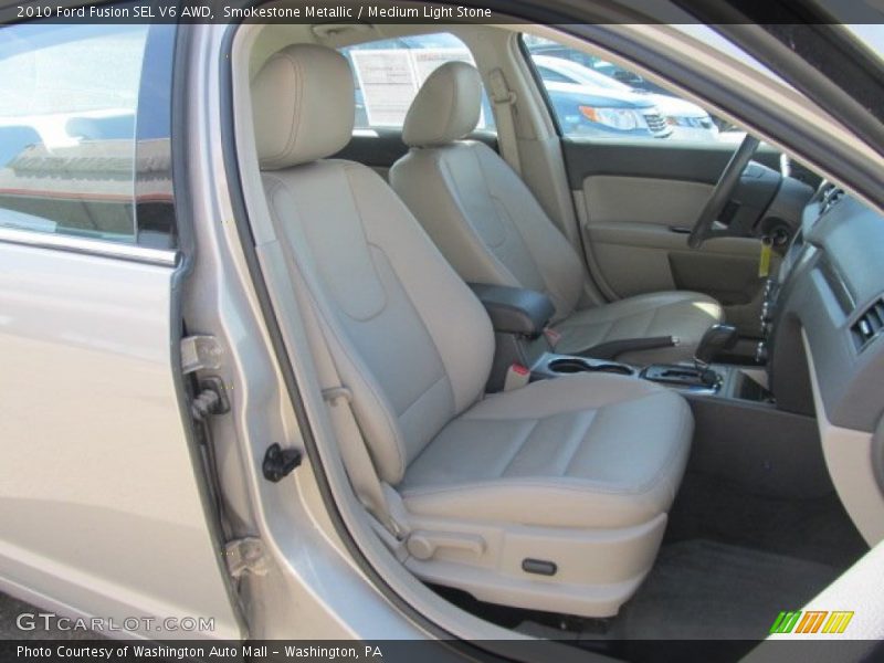 Smokestone Metallic / Medium Light Stone 2010 Ford Fusion SEL V6 AWD