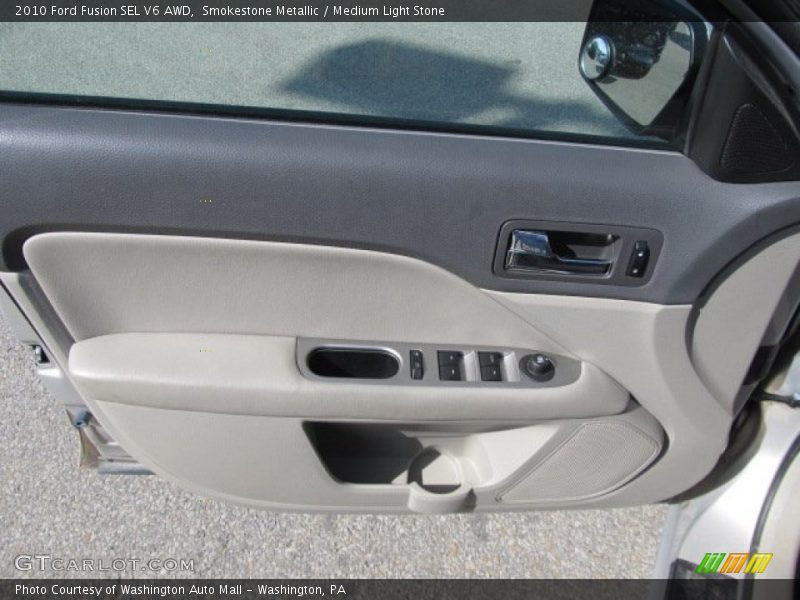 Smokestone Metallic / Medium Light Stone 2010 Ford Fusion SEL V6 AWD