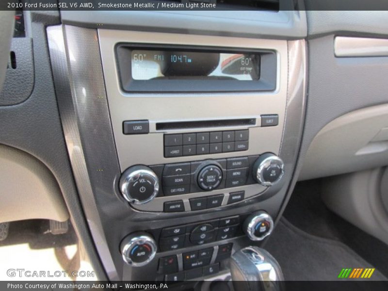 Smokestone Metallic / Medium Light Stone 2010 Ford Fusion SEL V6 AWD