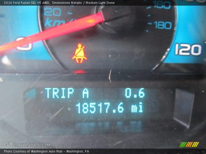 Smokestone Metallic / Medium Light Stone 2010 Ford Fusion SEL V6 AWD