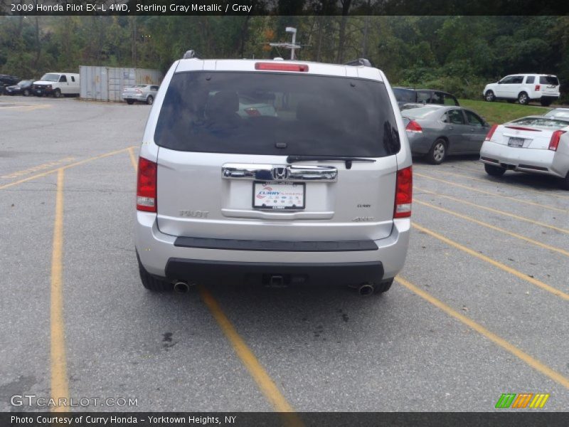 Sterling Gray Metallic / Gray 2009 Honda Pilot EX-L 4WD