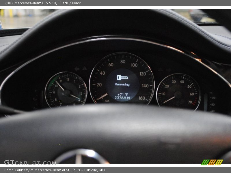 Black / Black 2007 Mercedes-Benz CLS 550