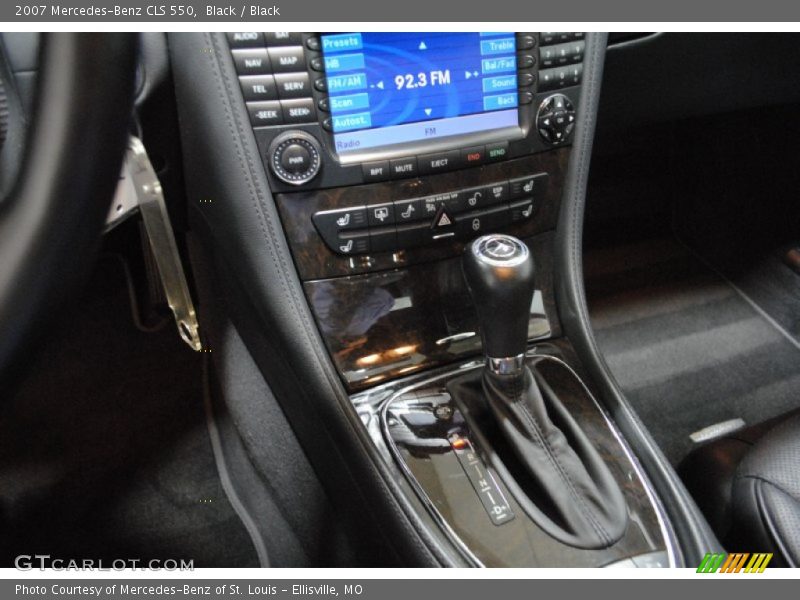 Black / Black 2007 Mercedes-Benz CLS 550