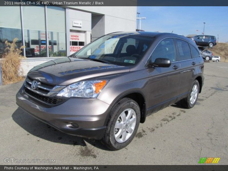 Urban Titanium Metallic / Black 2011 Honda CR-V SE 4WD
