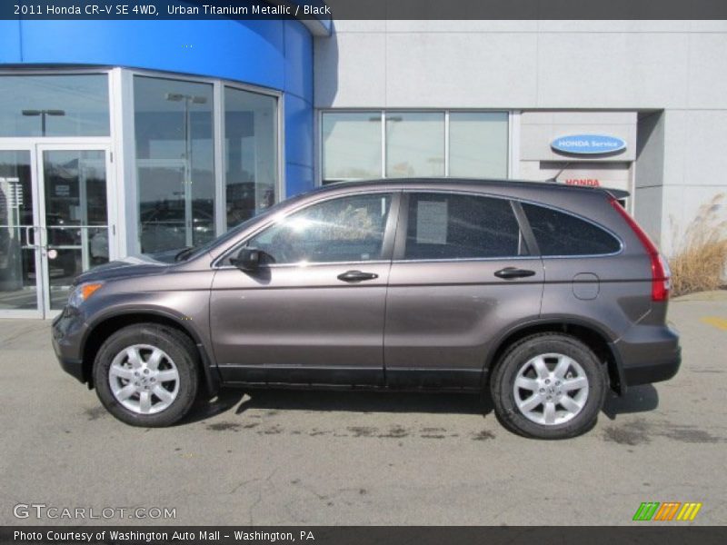 Urban Titanium Metallic / Black 2011 Honda CR-V SE 4WD