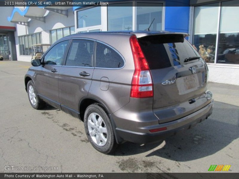 Urban Titanium Metallic / Black 2011 Honda CR-V SE 4WD