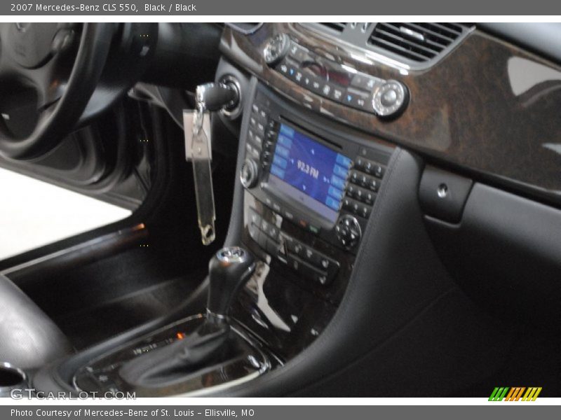Black / Black 2007 Mercedes-Benz CLS 550
