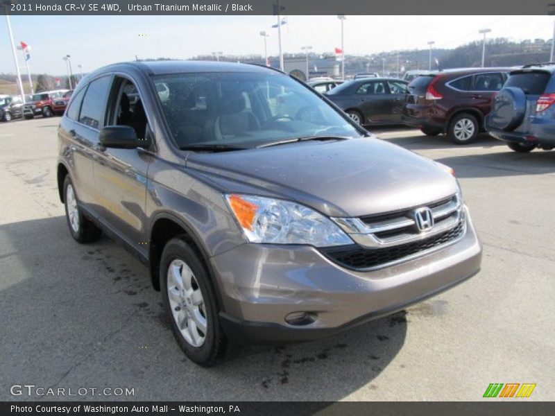 Urban Titanium Metallic / Black 2011 Honda CR-V SE 4WD