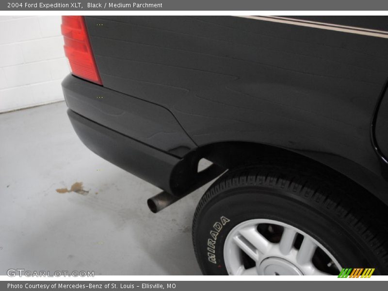 Black / Medium Parchment 2004 Ford Expedition XLT