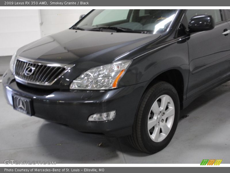 Smokey Granite / Black 2009 Lexus RX 350 AWD