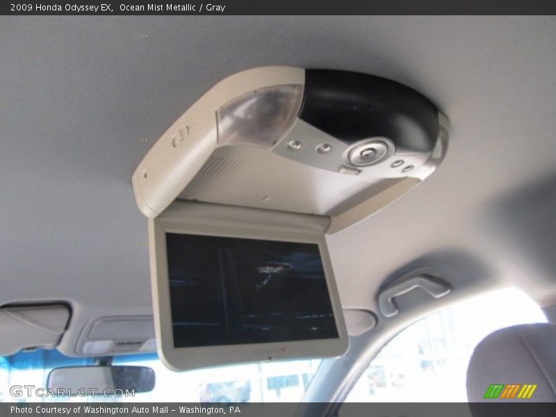 Ocean Mist Metallic / Gray 2009 Honda Odyssey EX