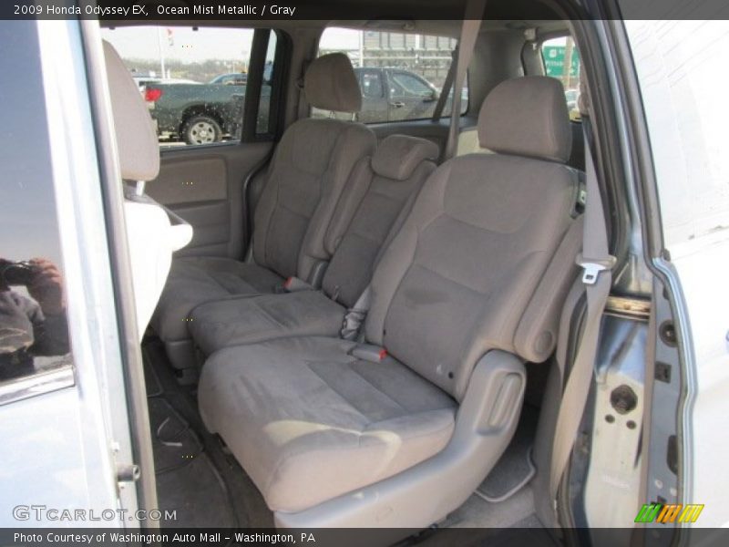 Ocean Mist Metallic / Gray 2009 Honda Odyssey EX
