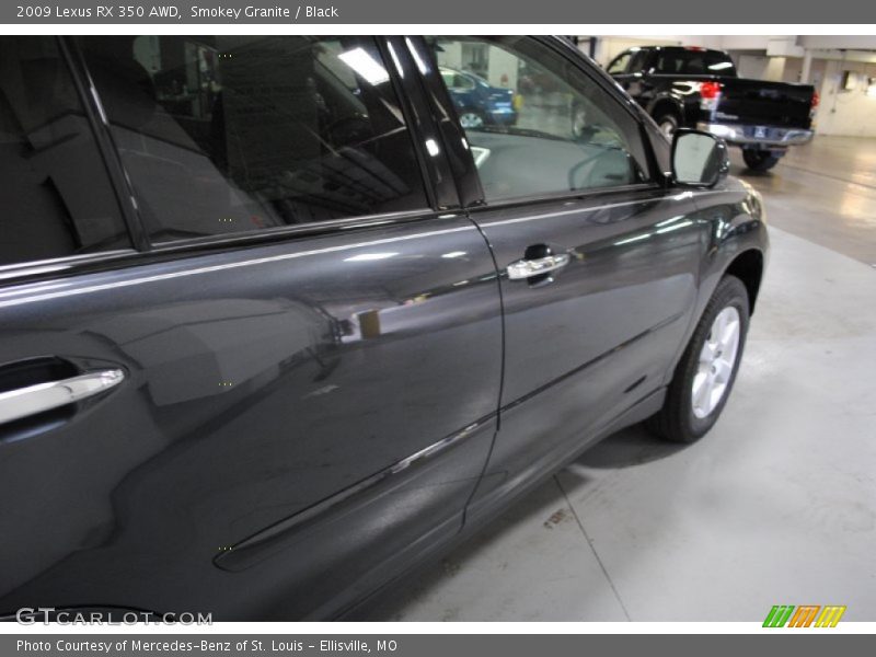 Smokey Granite / Black 2009 Lexus RX 350 AWD