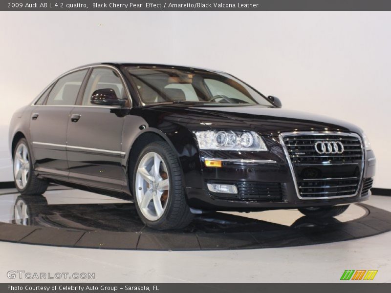 Front 3/4 View of 2009 A8 L 4.2 quattro