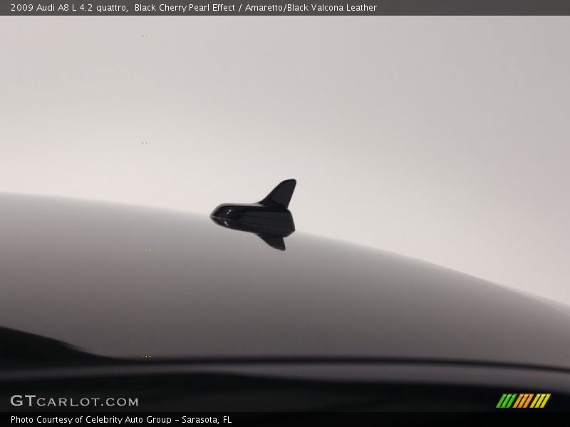 Black Cherry Pearl Effect / Amaretto/Black Valcona Leather 2009 Audi A8 L 4.2 quattro