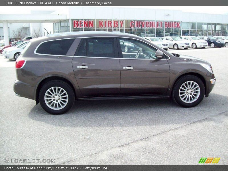 Cocoa Metallic / Cashmere/Cocoa 2008 Buick Enclave CXL AWD