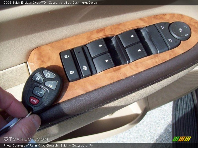 Cocoa Metallic / Cashmere/Cocoa 2008 Buick Enclave CXL AWD