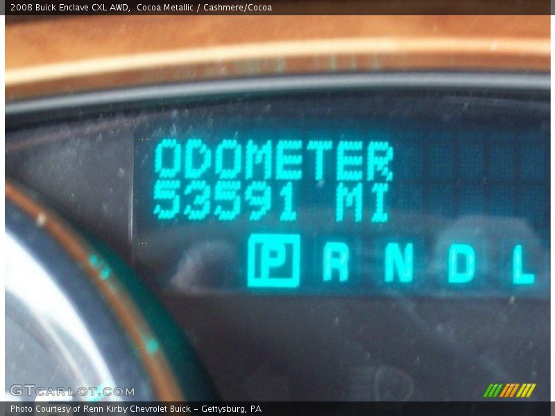 Cocoa Metallic / Cashmere/Cocoa 2008 Buick Enclave CXL AWD