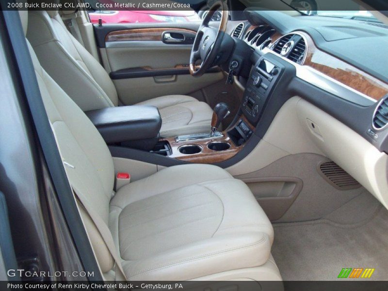 Cocoa Metallic / Cashmere/Cocoa 2008 Buick Enclave CXL AWD