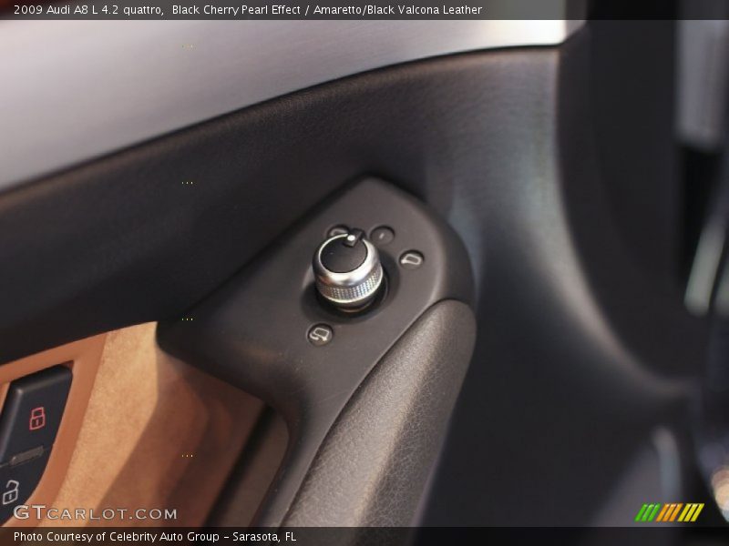 Black Cherry Pearl Effect / Amaretto/Black Valcona Leather 2009 Audi A8 L 4.2 quattro