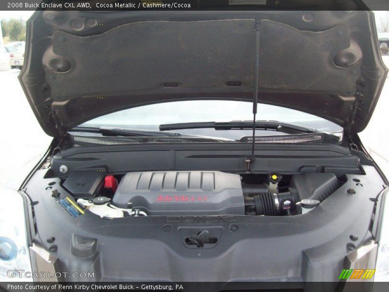 Cocoa Metallic / Cashmere/Cocoa 2008 Buick Enclave CXL AWD