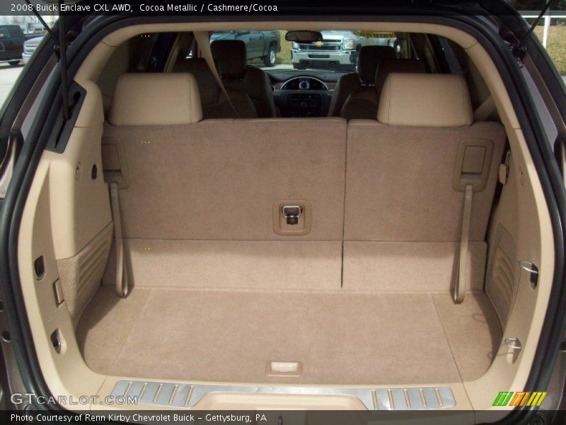 Cocoa Metallic / Cashmere/Cocoa 2008 Buick Enclave CXL AWD