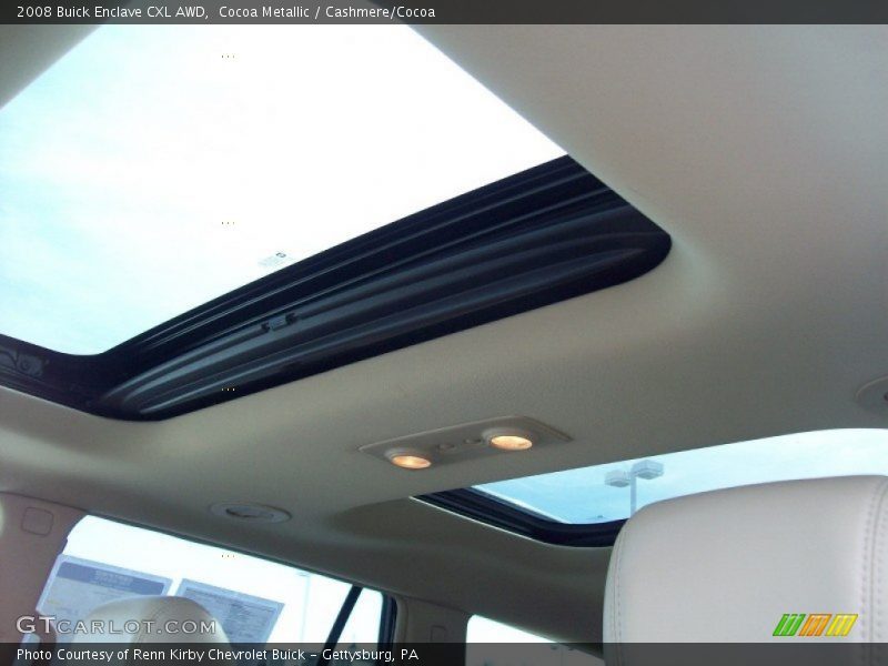 Cocoa Metallic / Cashmere/Cocoa 2008 Buick Enclave CXL AWD