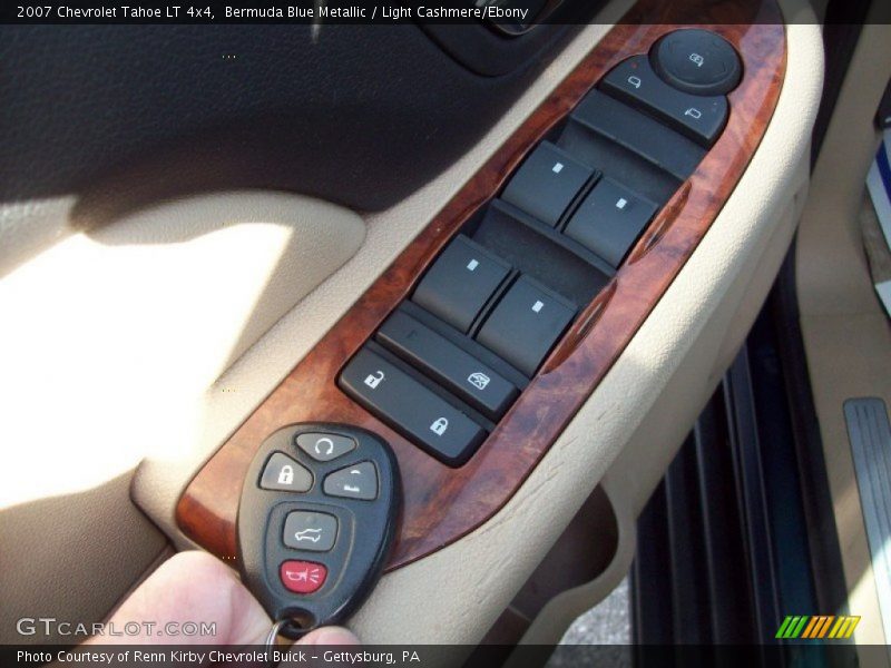 Bermuda Blue Metallic / Light Cashmere/Ebony 2007 Chevrolet Tahoe LT 4x4