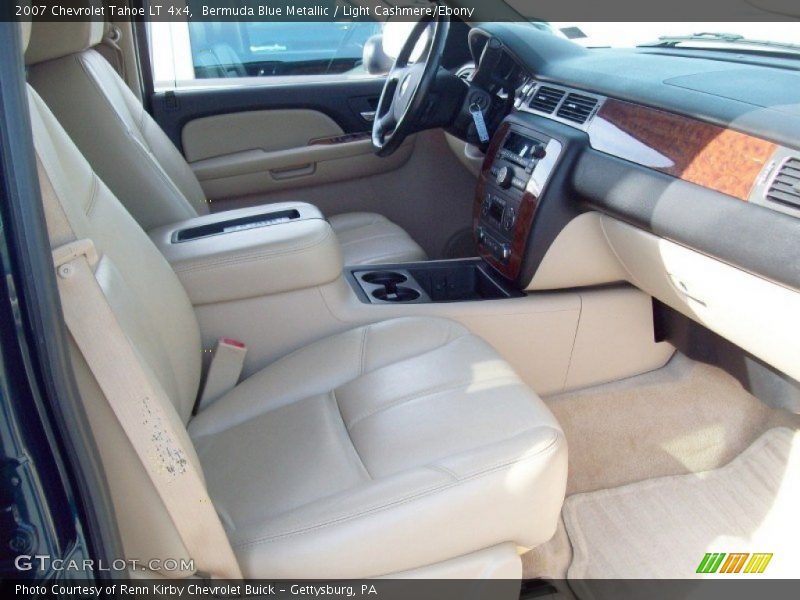 Bermuda Blue Metallic / Light Cashmere/Ebony 2007 Chevrolet Tahoe LT 4x4
