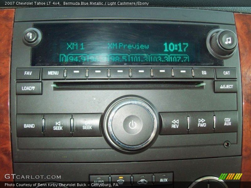 Bermuda Blue Metallic / Light Cashmere/Ebony 2007 Chevrolet Tahoe LT 4x4