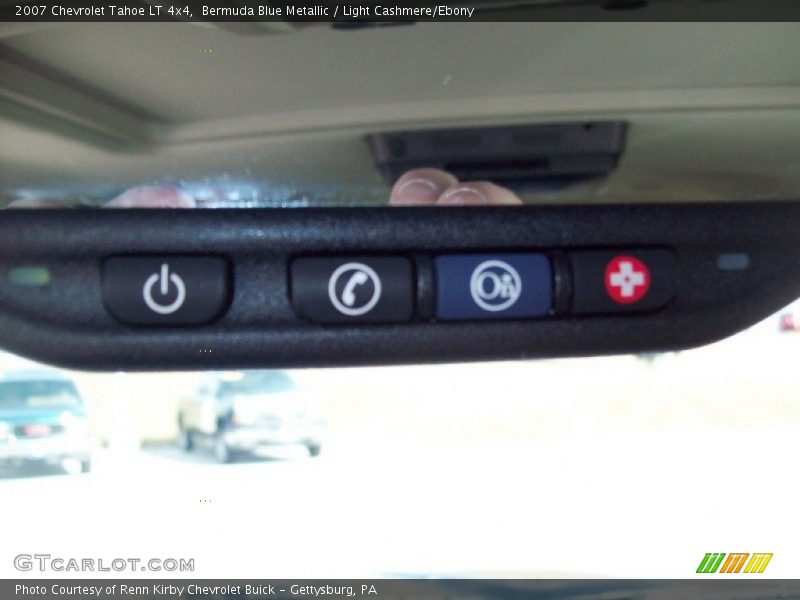 Bermuda Blue Metallic / Light Cashmere/Ebony 2007 Chevrolet Tahoe LT 4x4