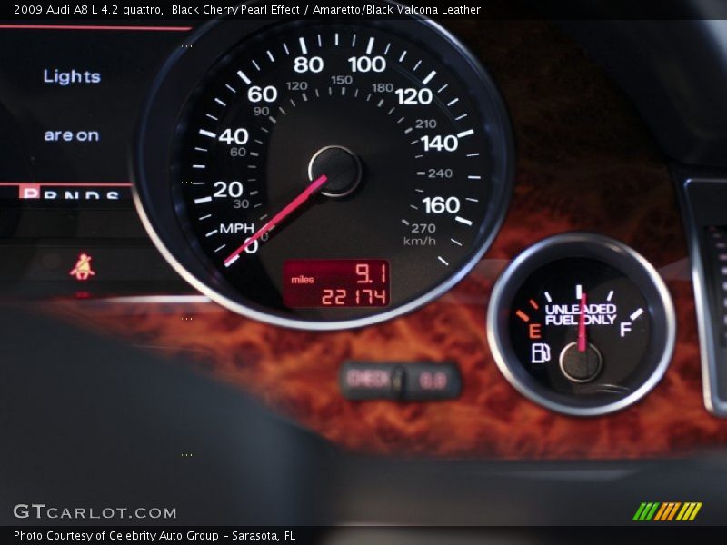  2009 A8 L 4.2 quattro L 4.2 quattro Gauges