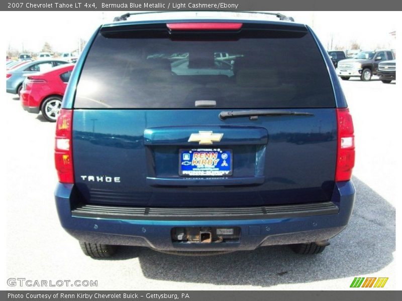 Bermuda Blue Metallic / Light Cashmere/Ebony 2007 Chevrolet Tahoe LT 4x4